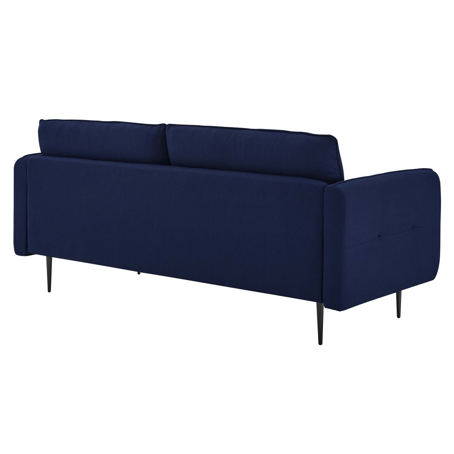 Cameron Tufted Fabric Sofa by Furniture for America