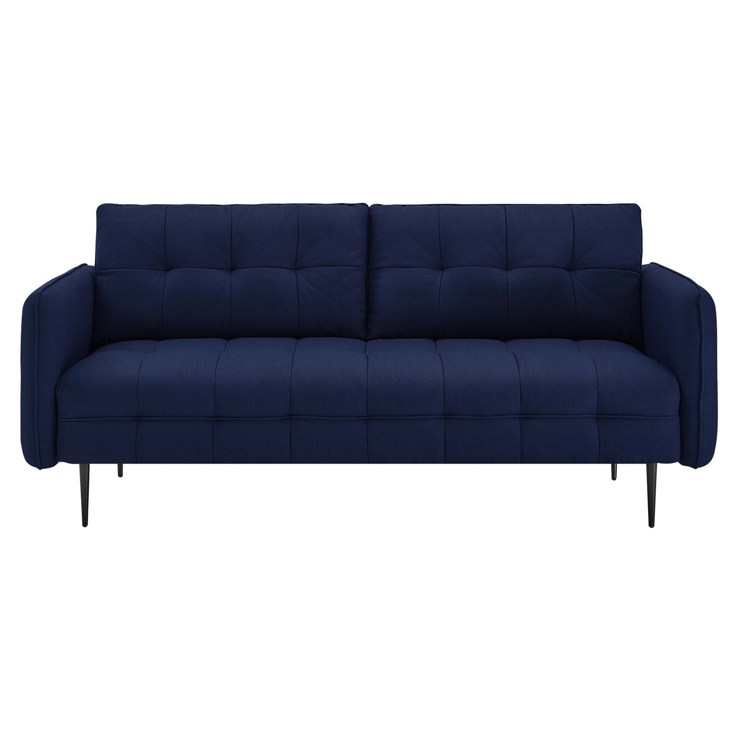Cameron Tufted Fabric Sofa by Furniture for America