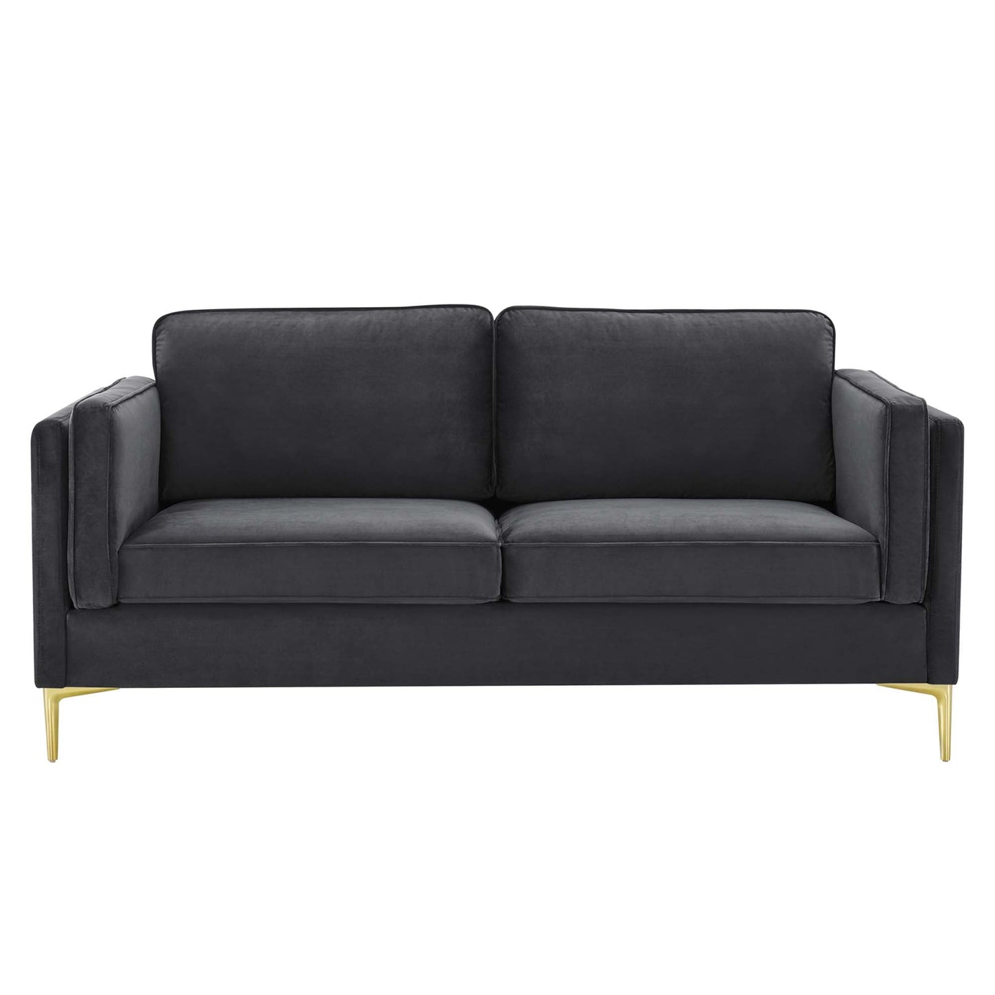 Kaiya Performance Velvet Sofa by Furniture for America