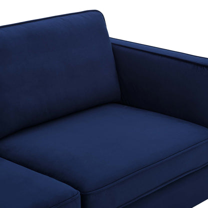 Kaiya Performance Velvet Sofa by Furniture for America