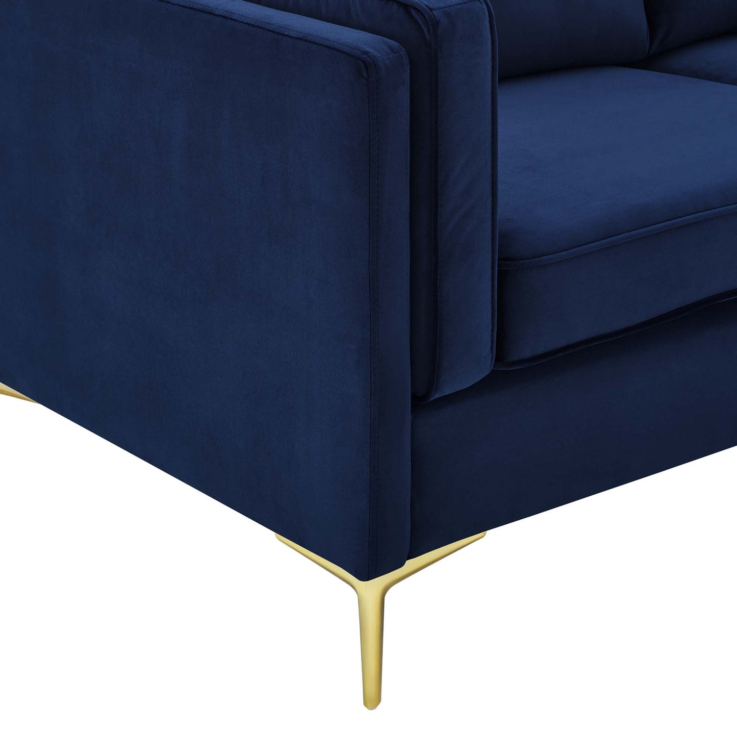 Kaiya Performance Velvet Sofa by Furniture for America