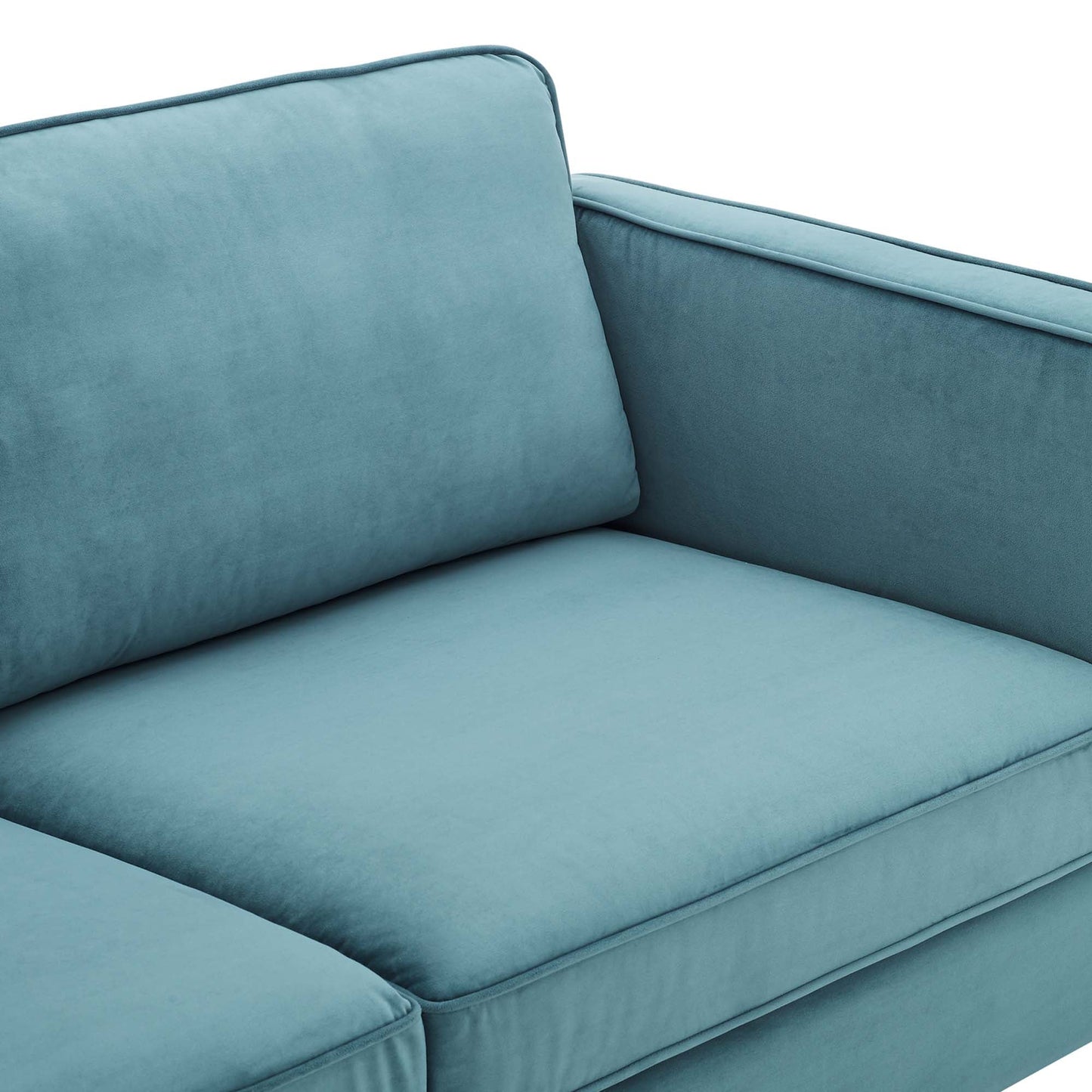 Kaiya Performance Velvet Sofa by Furniture for America