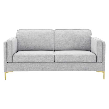 Kaiya Fabric Sofa by Furniture for America