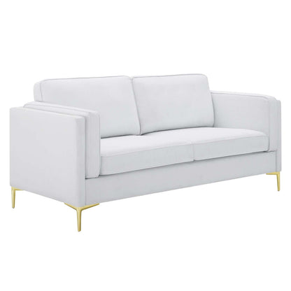 Kaiya Fabric Sofa by Furniture for America