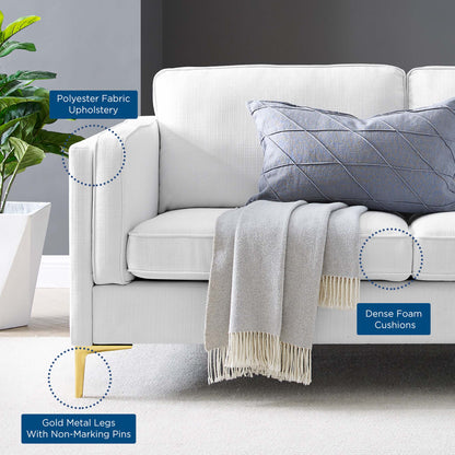 Kaiya Fabric Sofa by Furniture for America