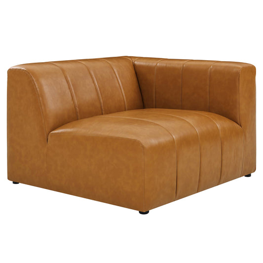 Bartlett 5-Piece Vegan Leather Sectional Sofa by Furniture For America
