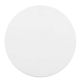 Theo 28" Dining Table in Gold White