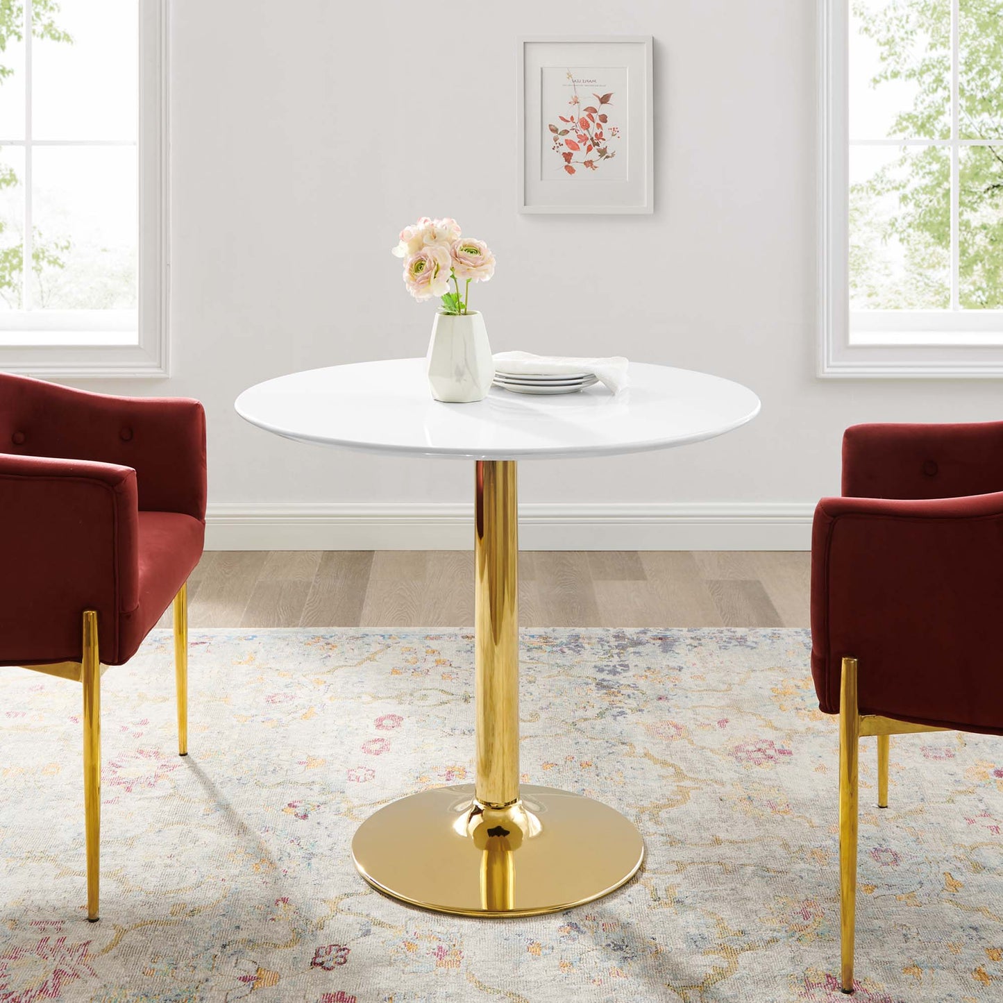 Verne 35" Dining Table by Furniture For America