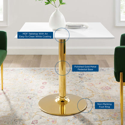 Verne 35" Square Dining Table by Furniture For America