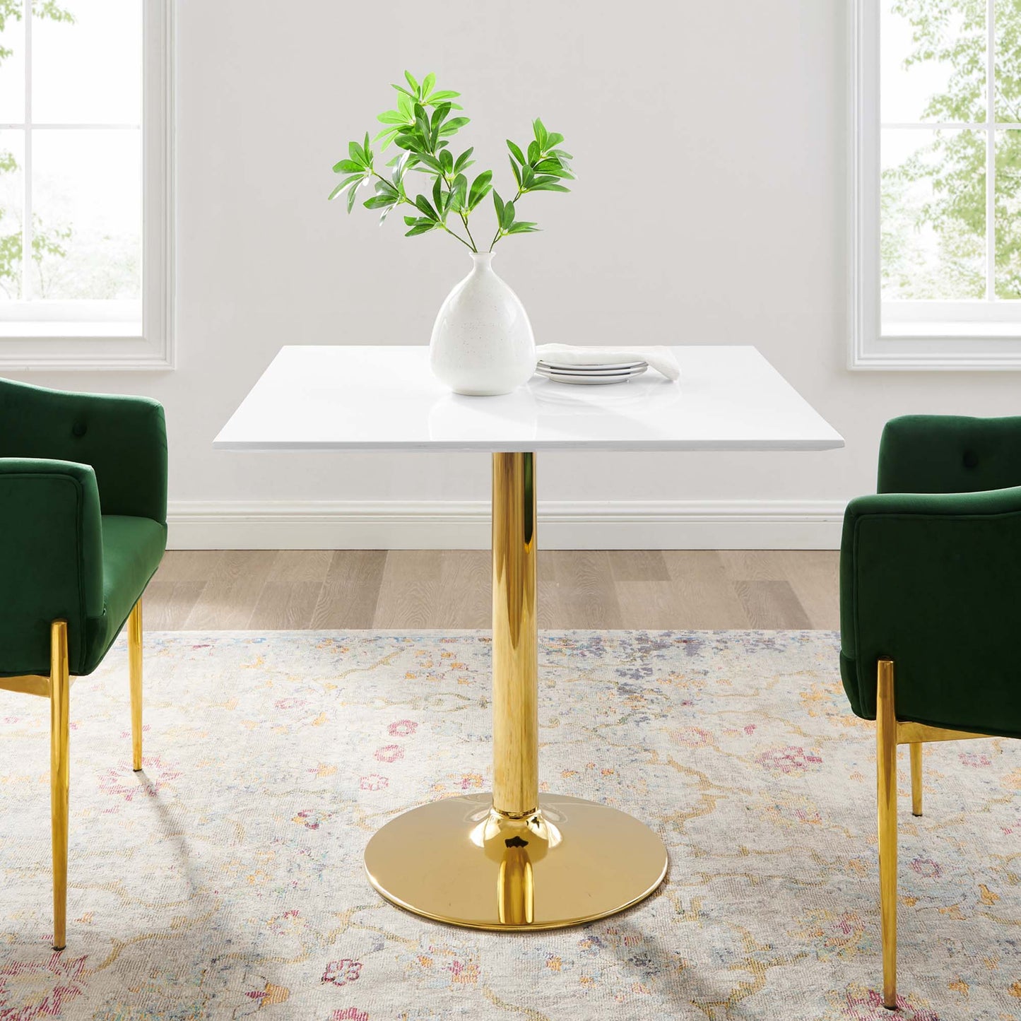 Verne 35" Square Dining Table by Furniture For America