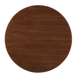 Theo 35" Dining Table in Gold Walnut