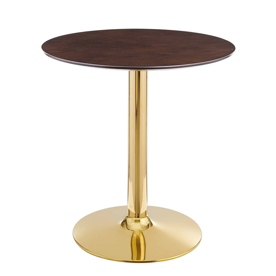 Theo 28" Dining Table in Gold Cherry Walnut