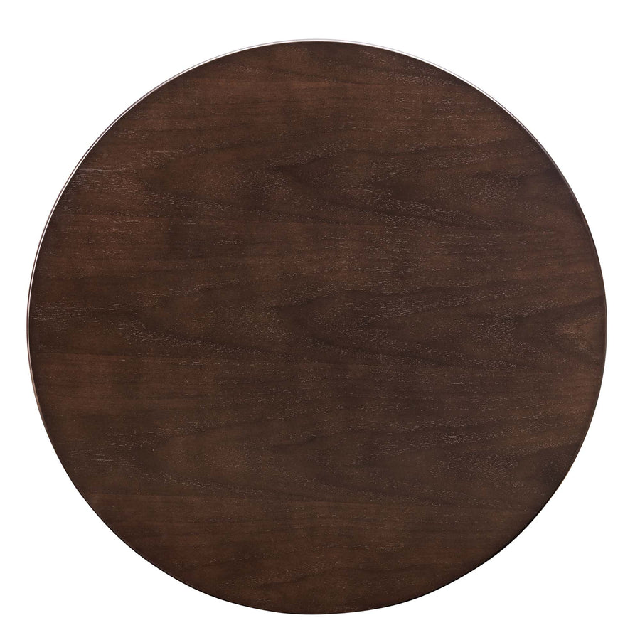 Theo 28" Dining Table in Gold Cherry Walnut