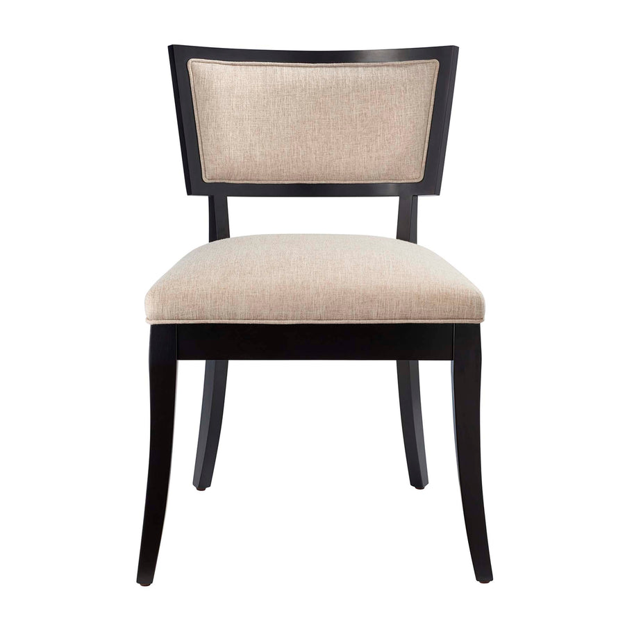 Eidfjord Upholstered Fabric Dining Chairs Set of 2 in Beige