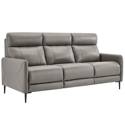 Huxley Leather Sofa by Furniture for America