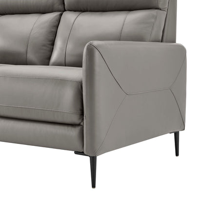 Huxley Leather Sofa by Furniture for America