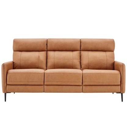 Huxley Leather Sofa by Furniture for America