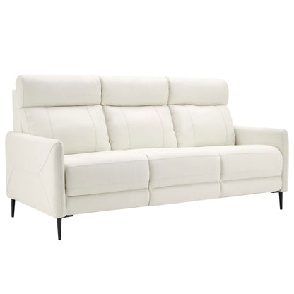 Huxley Leather Sofa by Furniture for America