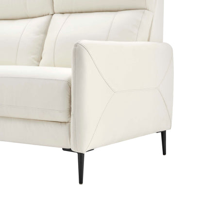 Huxley Leather Sofa by Furniture for America