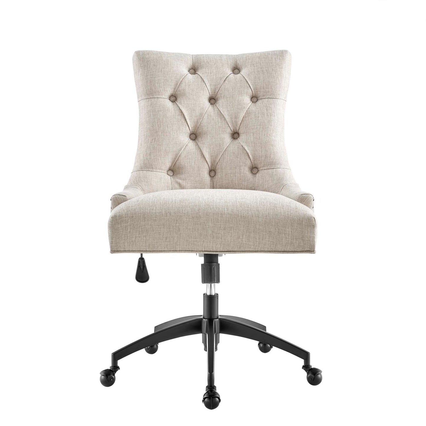 Regent Tufted Fabric Office Chair by Furniture for America