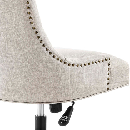 Regent Tufted Fabric Office Chair by Furniture for America