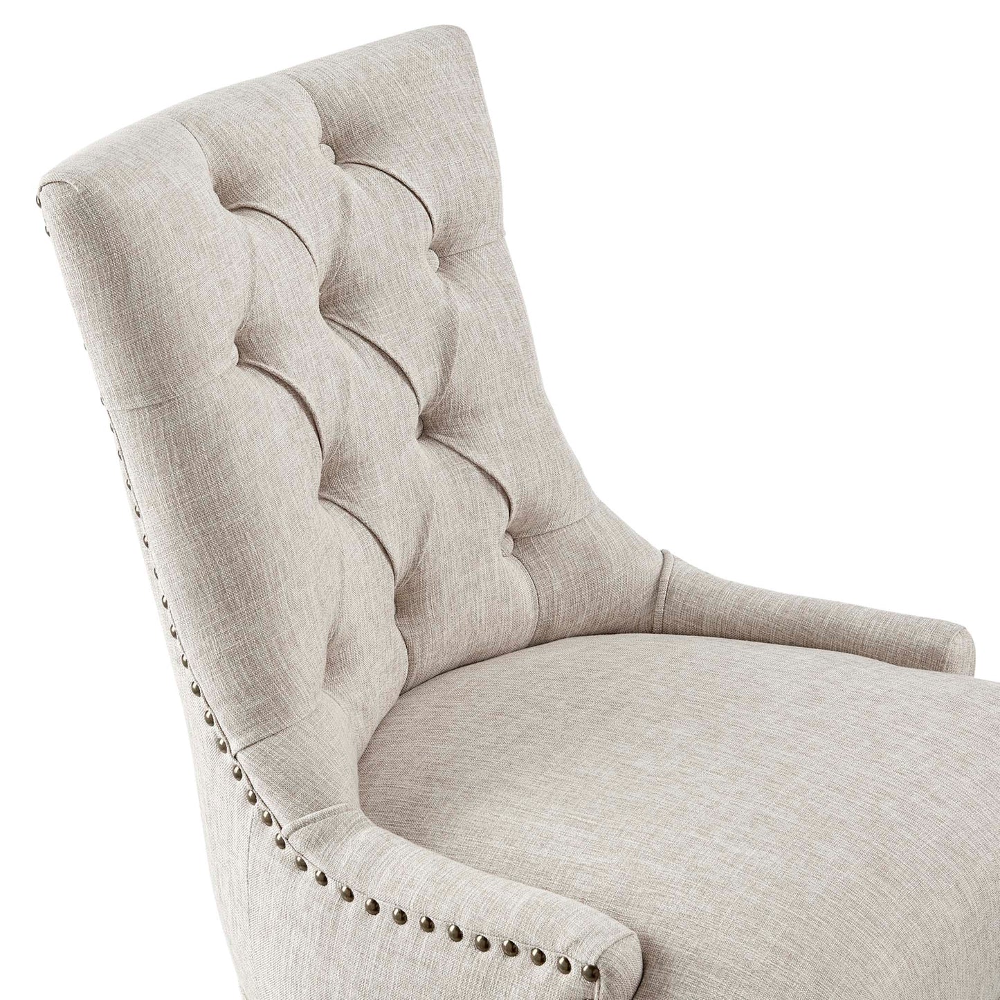 Regent Tufted Fabric Office Chair by Furniture for America