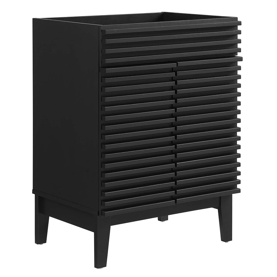 Vera 24" Bathroom Vanity Cabinet (Sink Basin Not Included) in Black