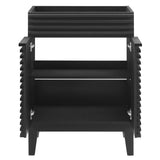 Vera 24" Bathroom Vanity Cabinet (Sink Basin Not Included) in Black