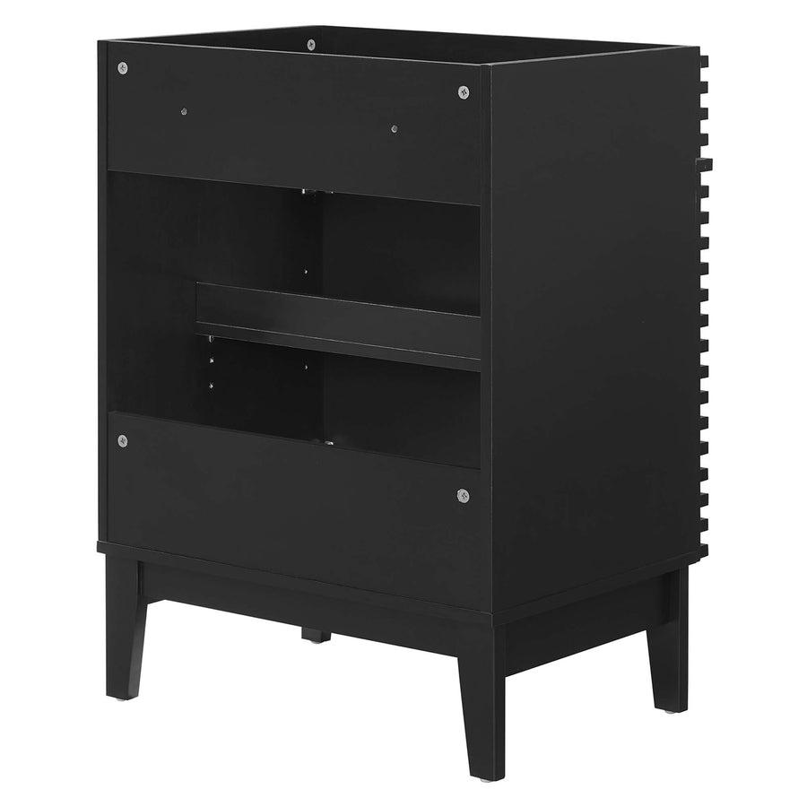 Vera 24" Bathroom Vanity Cabinet (Sink Basin Not Included) in Black