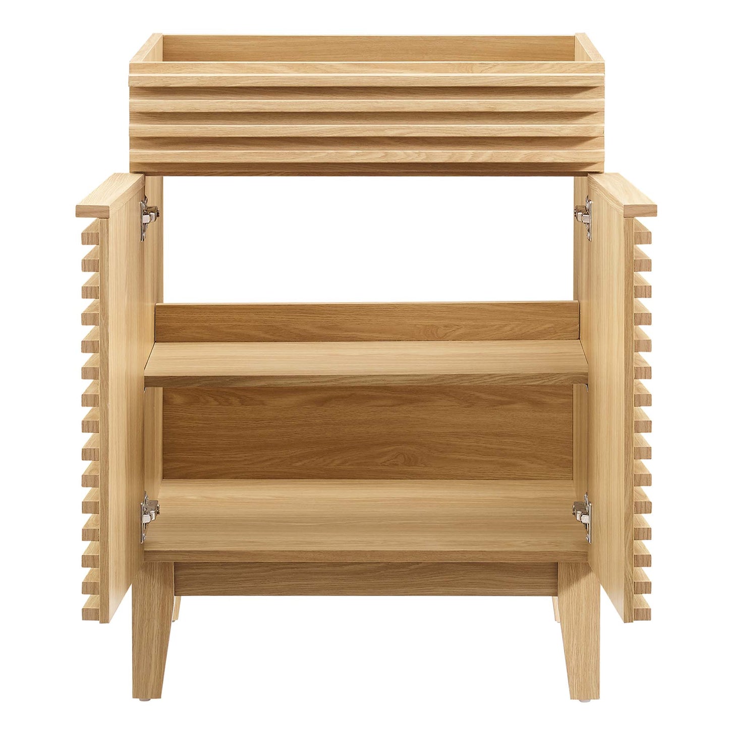 Render 24" Bathroom Vanity Cabinet (Sink Basin Not Included) by Furniture For America