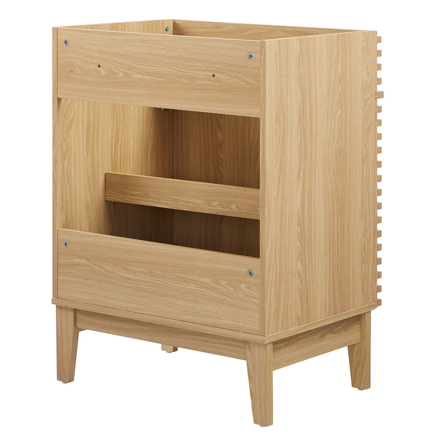 Vera 24" Bathroom Vanity Cabinet (Sink Basin Not Included) in Oak