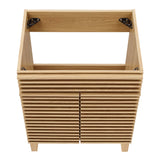 Vera 24" Bathroom Vanity Cabinet (Sink Basin Not Included) in Oak