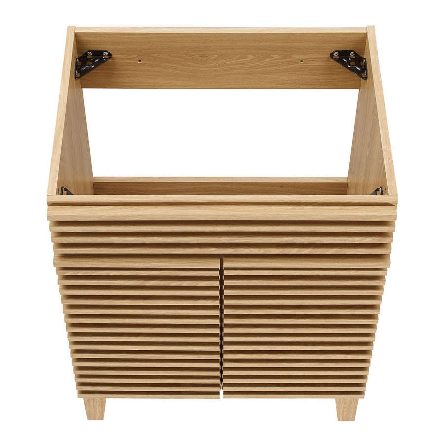 Vera 24" Bathroom Vanity Cabinet (Sink Basin Not Included) in Oak
