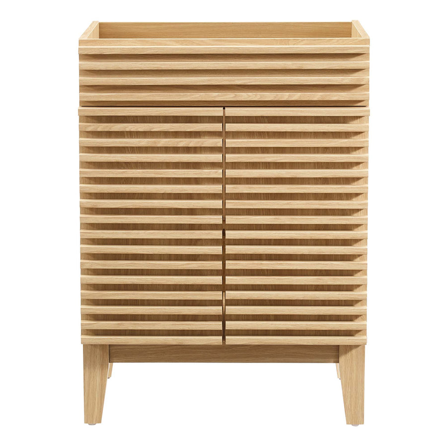 Vera 24" Bathroom Vanity Cabinet (Sink Basin Not Included) in Oak