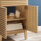 Vera 24" Bathroom Vanity Cabinet (Sink Basin Not Included) in Oak