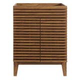 Vera 24" Bathroom Vanity Cabinet (Sink Basin Not Included) in Walnut