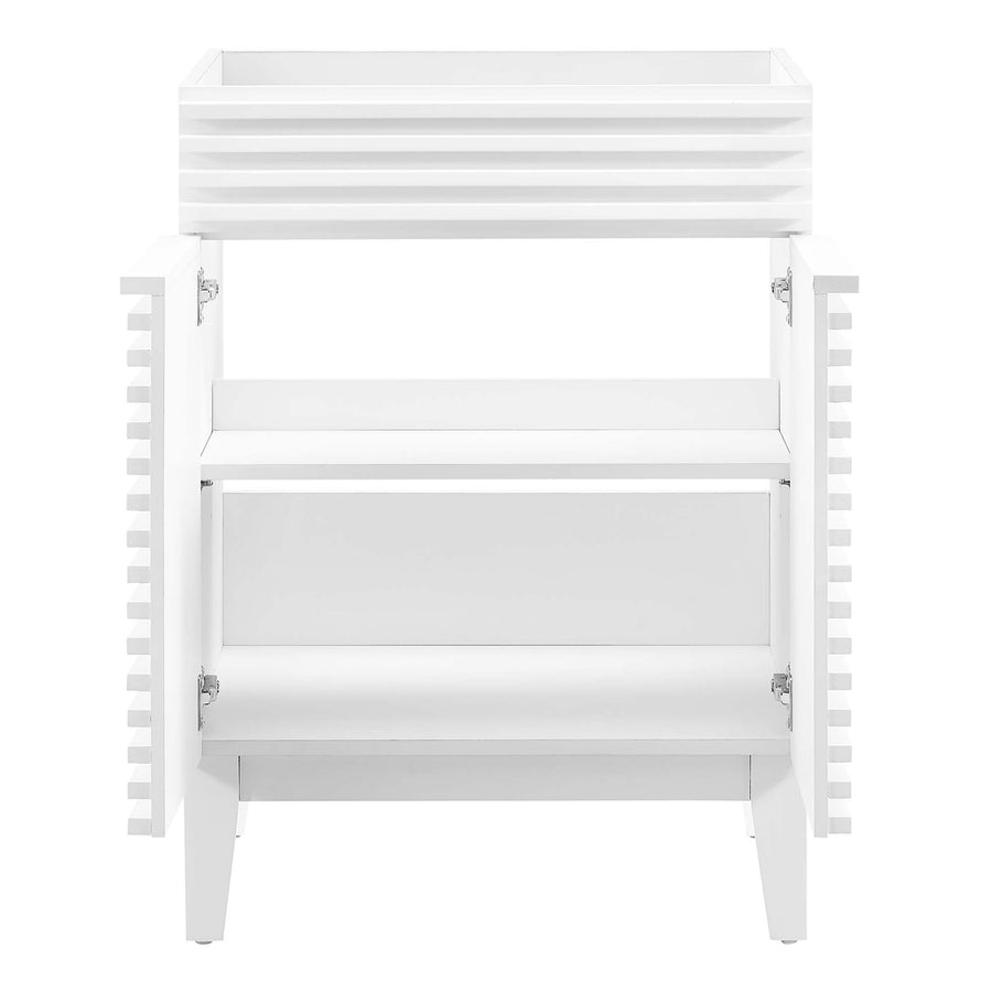 Vera 24" Bathroom Vanity Cabinet (Sink Basin Not Included) in White
