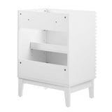 Vera 24" Bathroom Vanity Cabinet (Sink Basin Not Included) in White