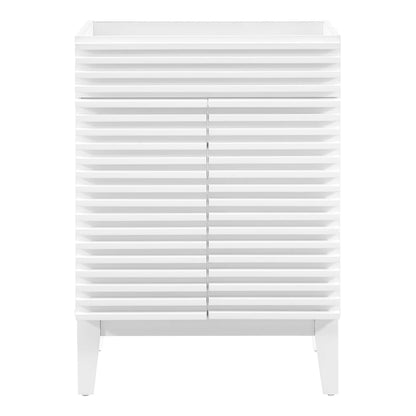 Render 24" Bathroom Vanity Cabinet (Sink Basin Not Included) by Furniture For America