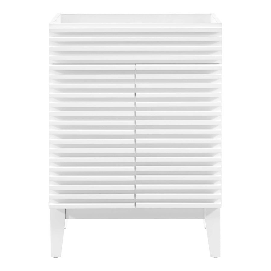 Vera 24" Bathroom Vanity Cabinet (Sink Basin Not Included) in White