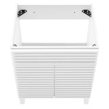 Vera 24" Bathroom Vanity Cabinet (Sink Basin Not Included) in White