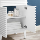 Vera 24" Bathroom Vanity Cabinet (Sink Basin Not Included) in White