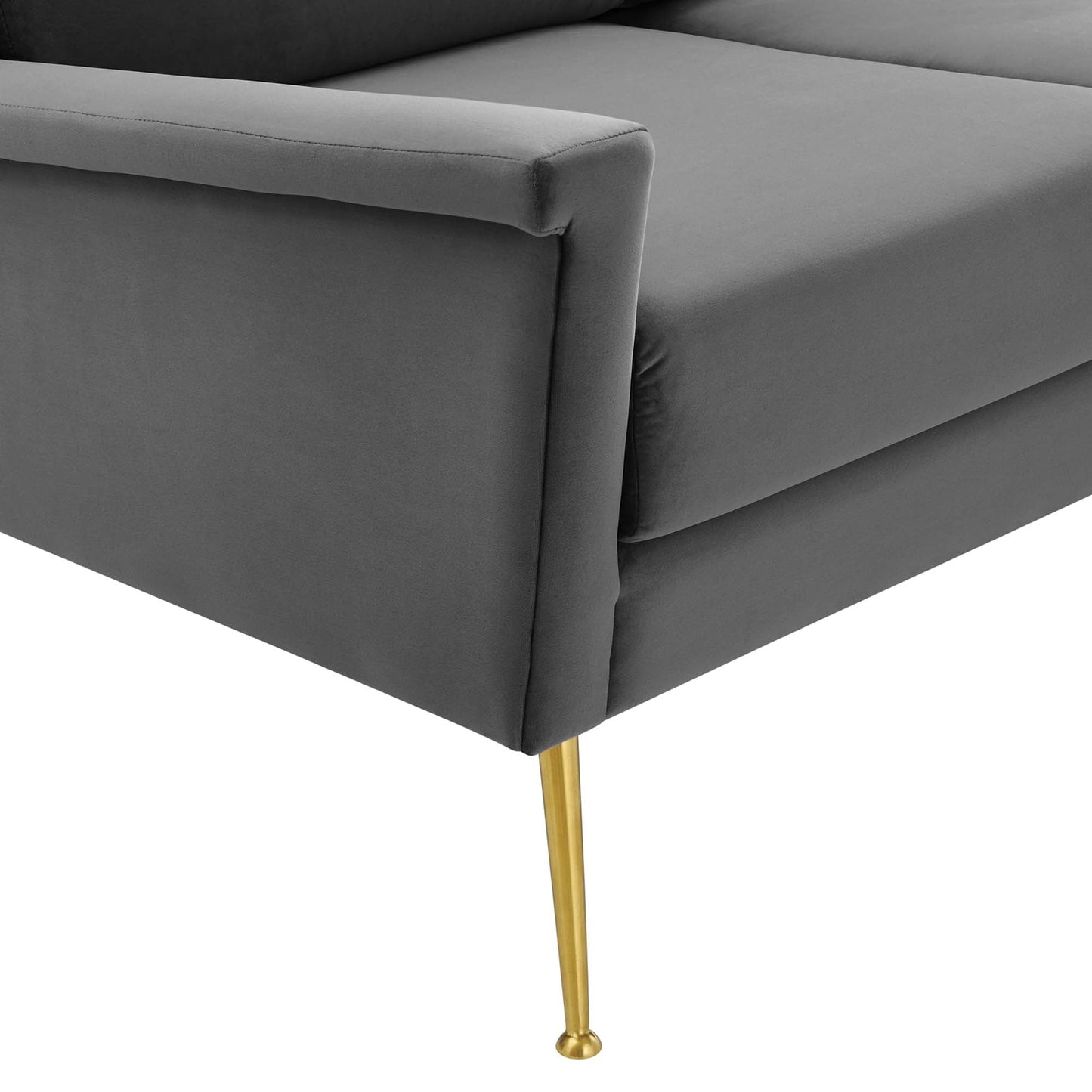 Chesapeake Performance Velvet Sofa by Furniture for America