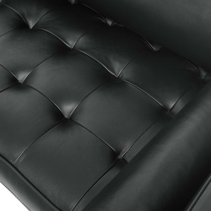 Valour Leather Sofa by Furniture for America