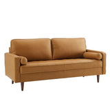 Aragonez Leather Sofa in Tan