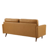 Aragonez Leather Sofa in Tan