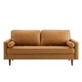 Aragonez Leather Sofa in Tan