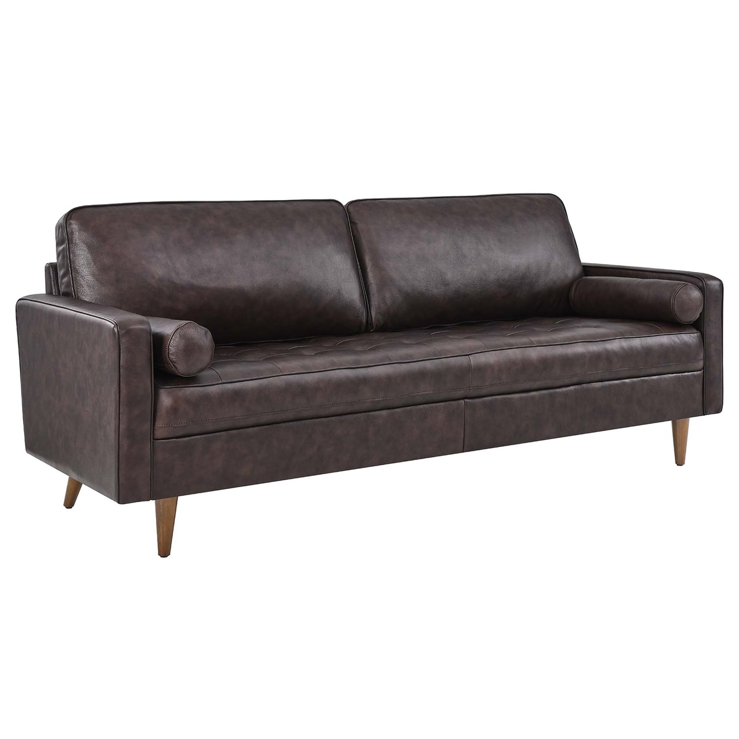 Valour 81" Leather Sofa by Furniture for America