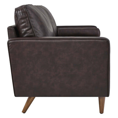 Valour 81" Leather Sofa by Furniture for America
