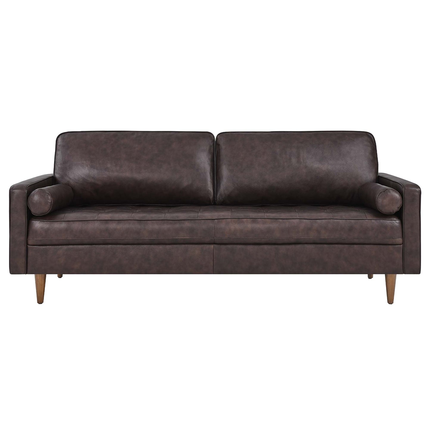 Valour 81" Leather Sofa by Furniture for America